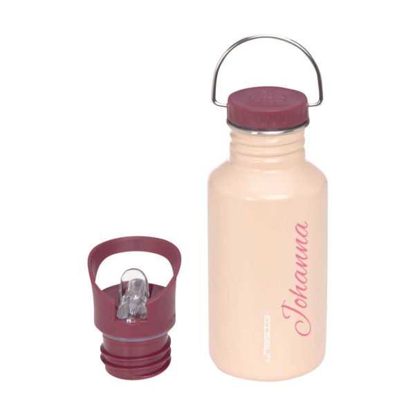 Bouteille de boisson Rose 500ml, Lässig