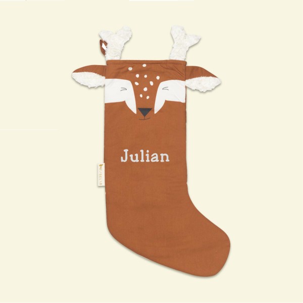 Christmas stocking reindeer Cinnamon, Fabelab