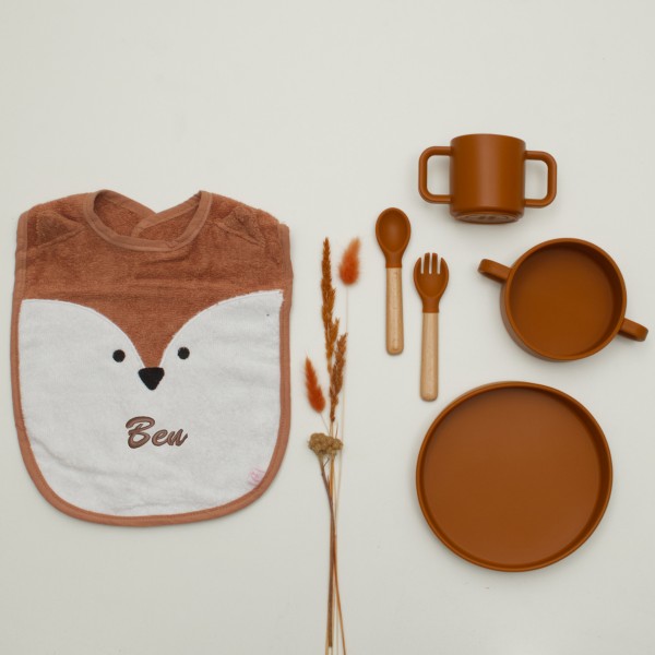 Kindergeschirr Set, Fuchs