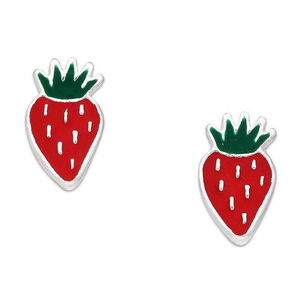 Boucles d&#039;oreilles, Fraise