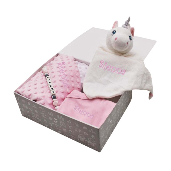 Baby Geschenkset, Einhorn