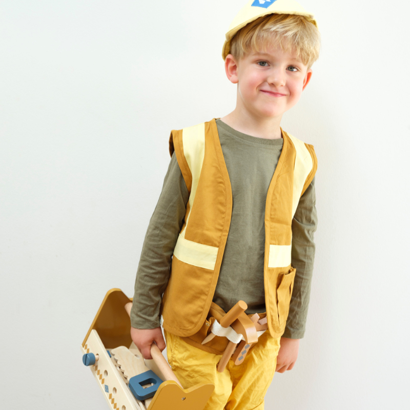 Kinder Bauarbeiter Kostüm