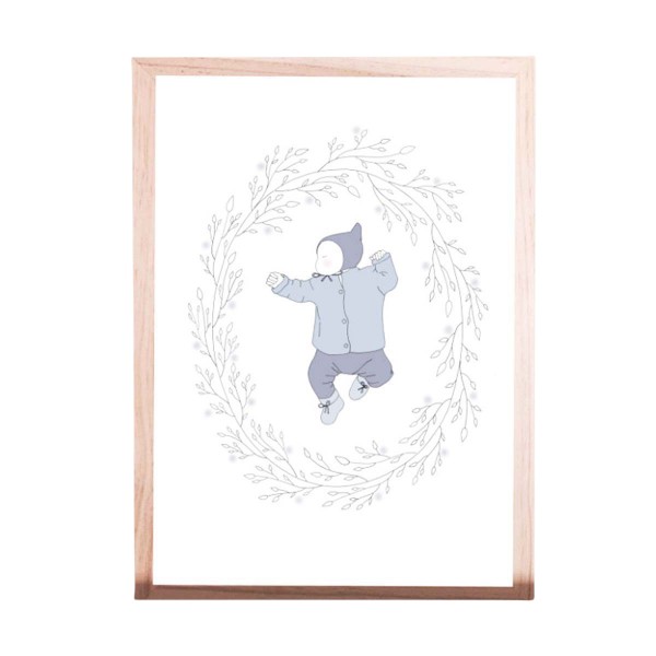 &quot;Welcome Little Baby Boy&quot; card