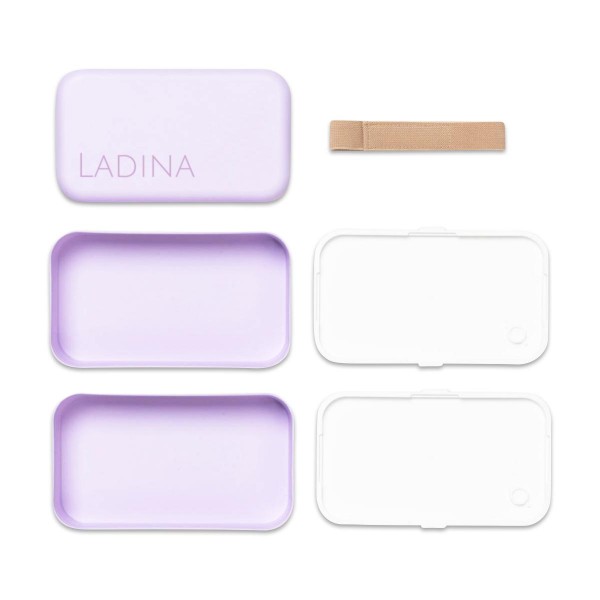 Lunchbox Kinder Lilac 2-lagig