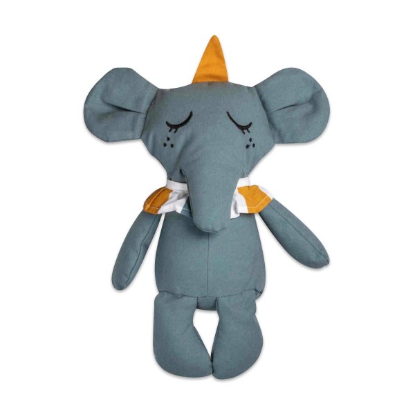 Poupée Éléphant Eddy, sensorielle