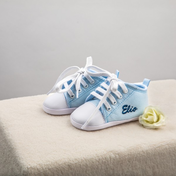 Babyschuhe Hellblau