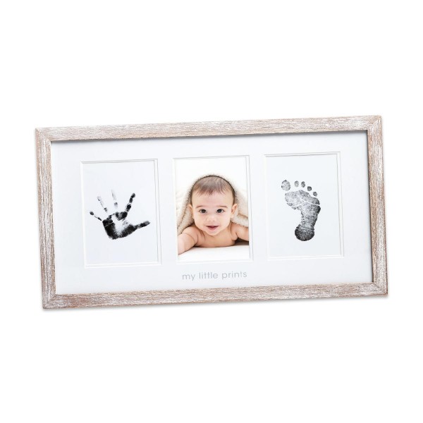 Cadre photo, empreinte de main &amp; de pied