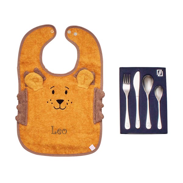 Box &quot;Bon appétit&quot;, Lion King, organic cotton