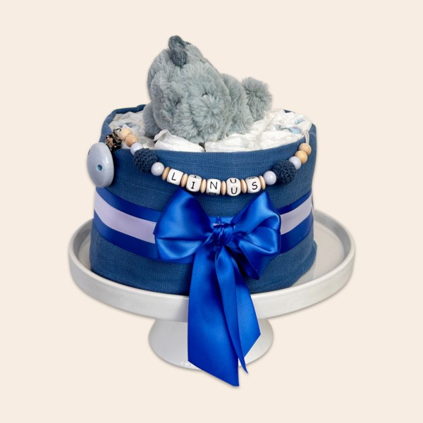 Nappy cake Dinosaur Mini, Love Kids