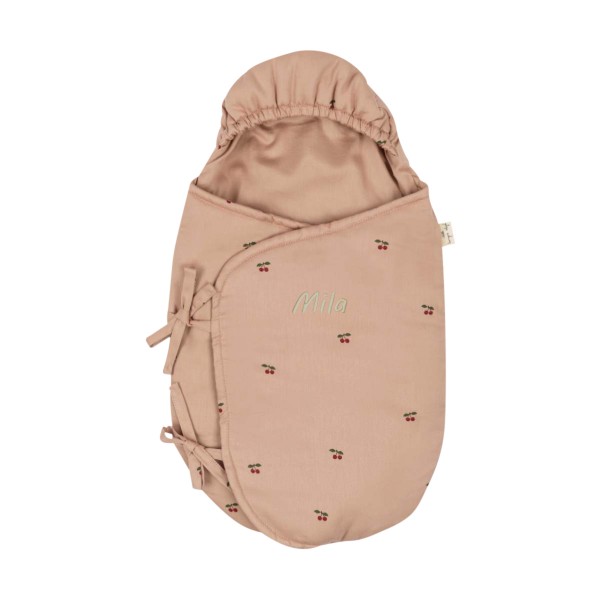 Doll sleeping bag Cherry