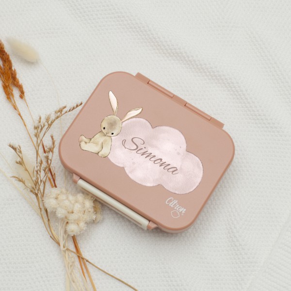 Lunchbox kids bunny small pink, Love Kids design