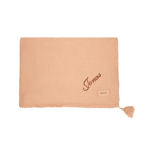 Couverture pour bébé, Powder Pink, Nobodinoz