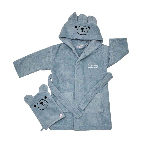 Set cadeau enfant Peignoir, Ours