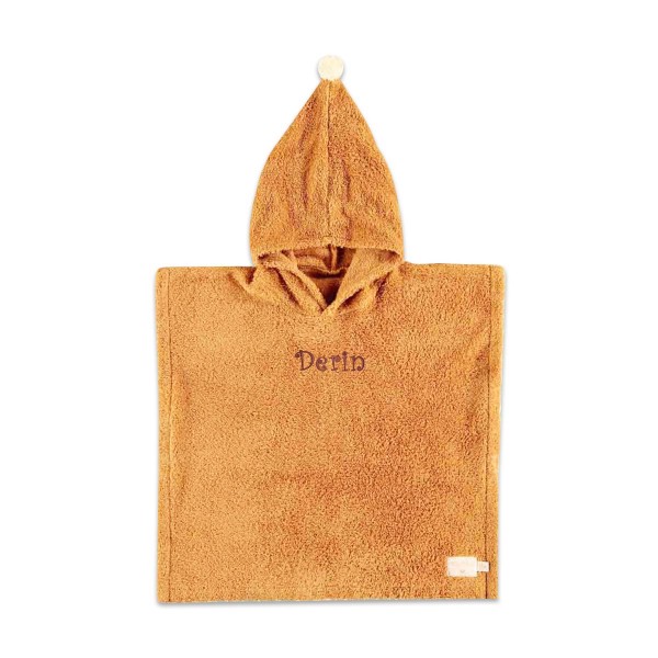 Badeponcho Kinder, Caramel