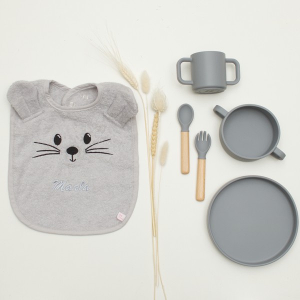 Kindergeschirr Set, Maus