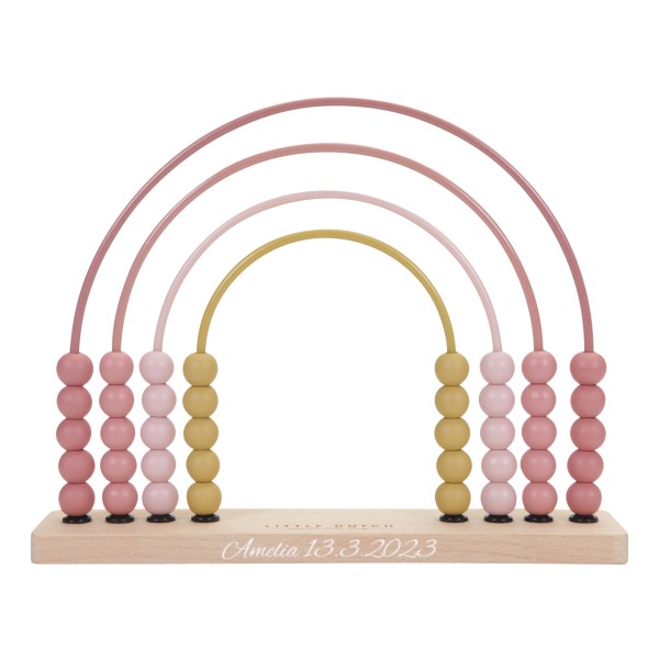 Rainbow Abacus Pink