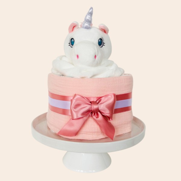 Windeltorte Einhorn Mini