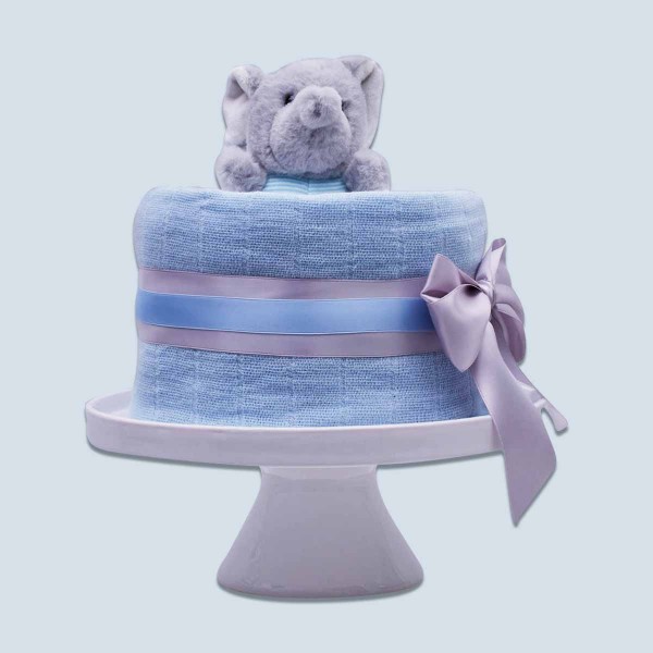 Diaper Cake Mini, Elephant Chime