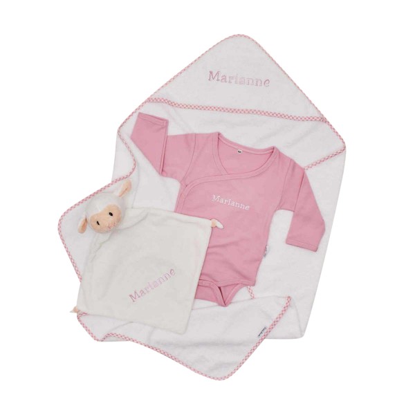 Babygeschenk Set Essentials, Rosa