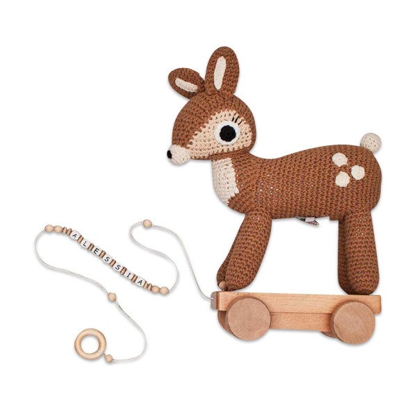 Crochet - Pull-Along Animal, Deer