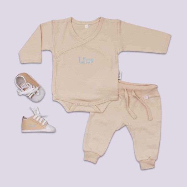 "Baby-Set""Basics"", komplettes Outfit, Cremeweiss, 1"