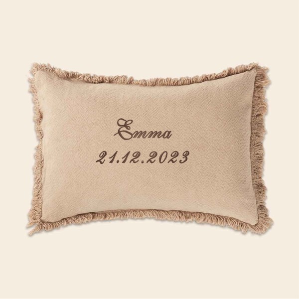 Children&#039;s decorative cushion, sesame 45x30