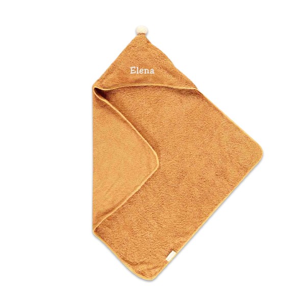 Hooded Towel, Caramel