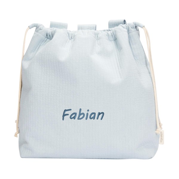 Toy Bag Pure Soft Blue