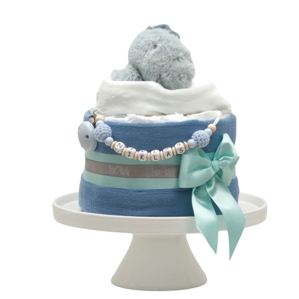 Nappy cake Dinosaur Mini, Love Kids