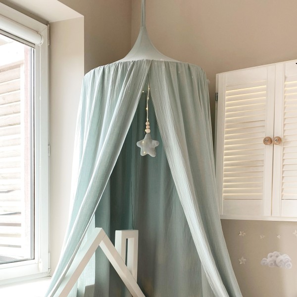 Muslin Canopy, Sage Green