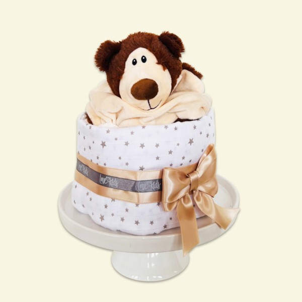 Nappy cake Bear Mini, Love Kids