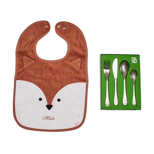 Kinderbesteck Set, Fuchs