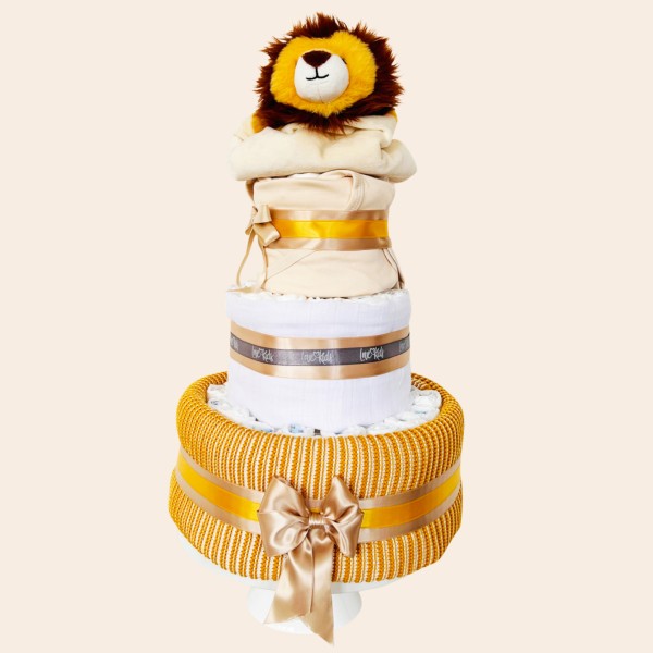 Nappy cake Lion Deluxe, Love Kids