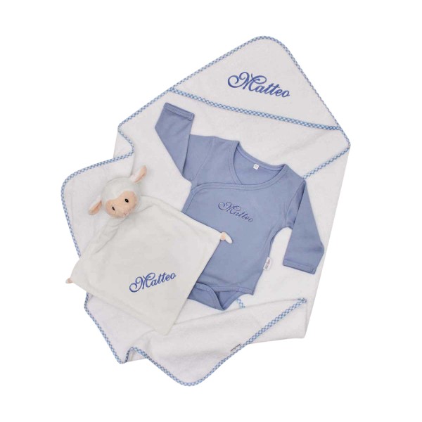 Babygeschenk Set Essentials, Blau